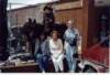 Golden Girls with a horse in Montana