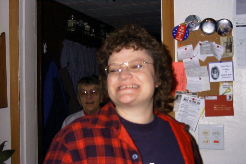 Sherri makes faces