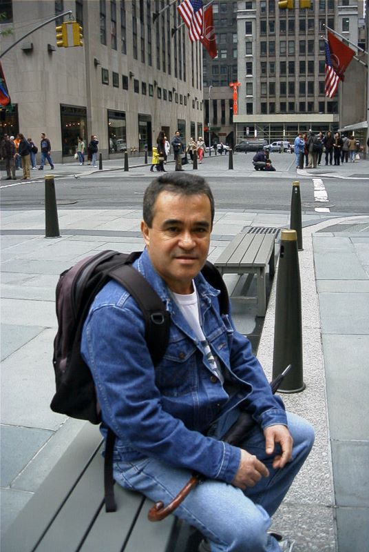 Helton at Rockefeller Plaza