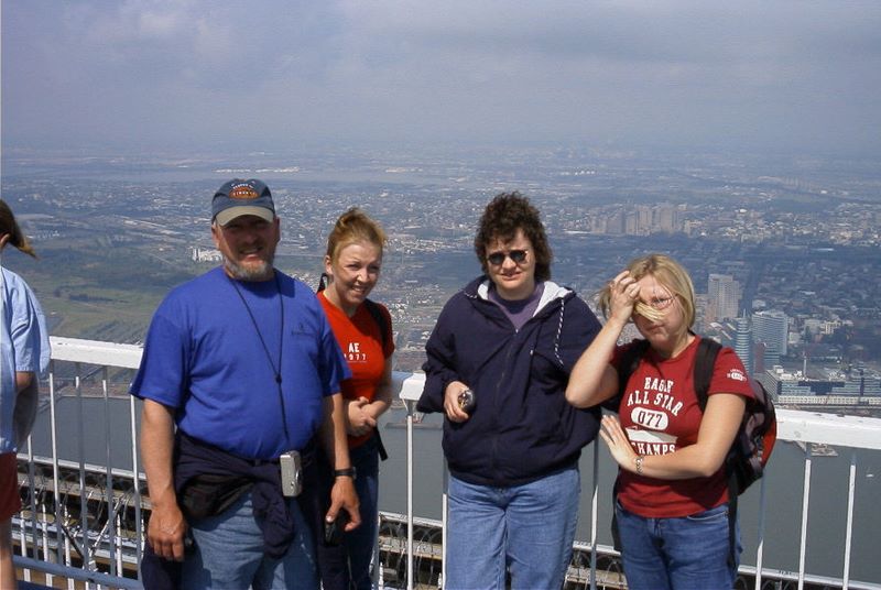 Saxes on top the Word Trade Center 2