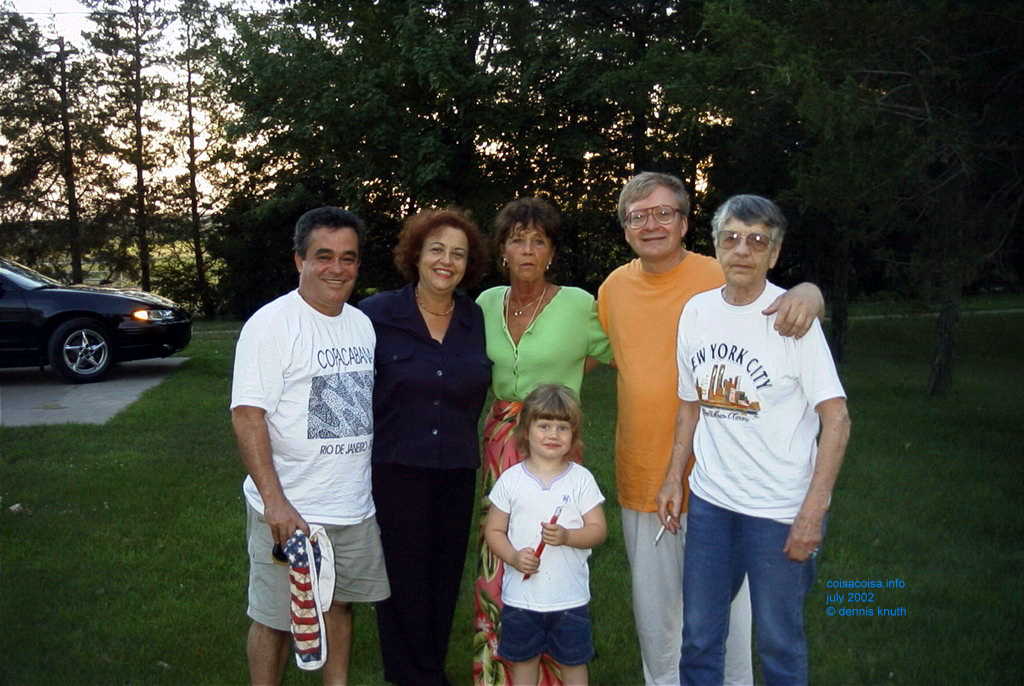 Helton, Janine, Jeanette Ayres, Dennis, Emogene Knuth and Kelsey Bundy