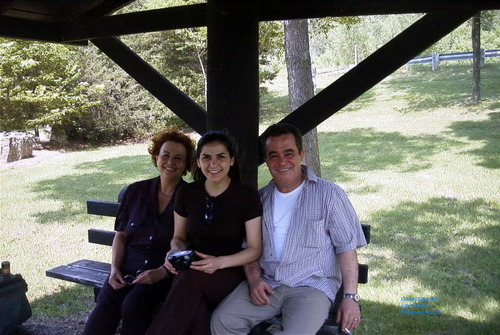 Janine and Silesia Near Maiden Rock