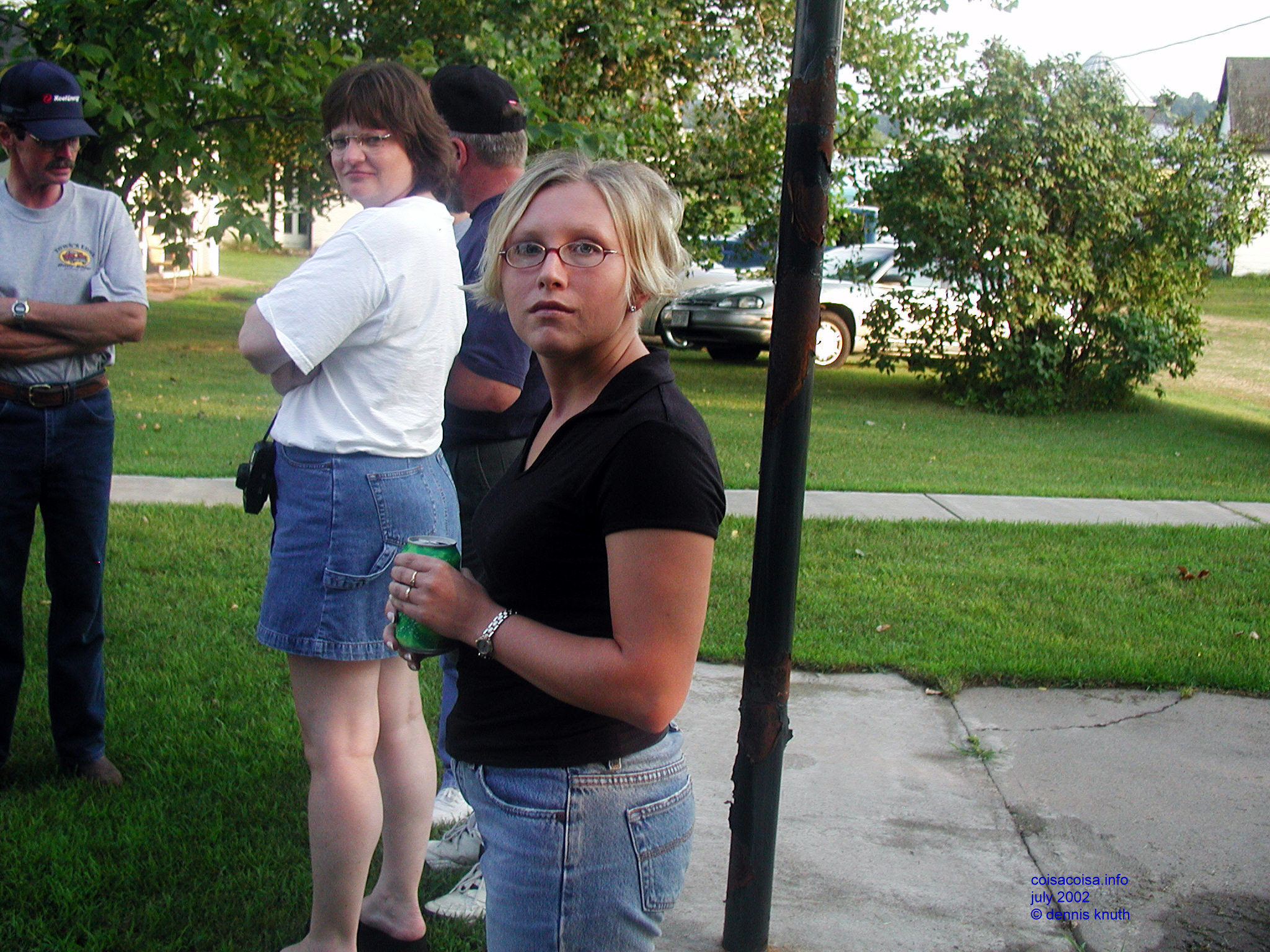 Kelli Saxes Gives a Startled Look