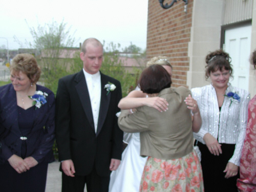 Sandy with Nathan and Sherri