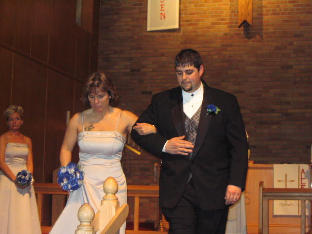 Marsha leaves the church