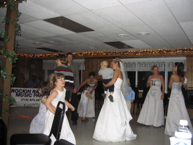 Dancing with Kelly and Kelsey