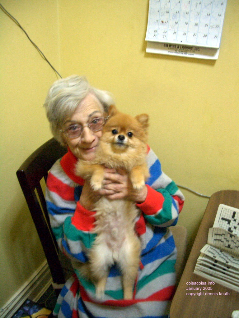 Olga and Toby January 2005 Birthday