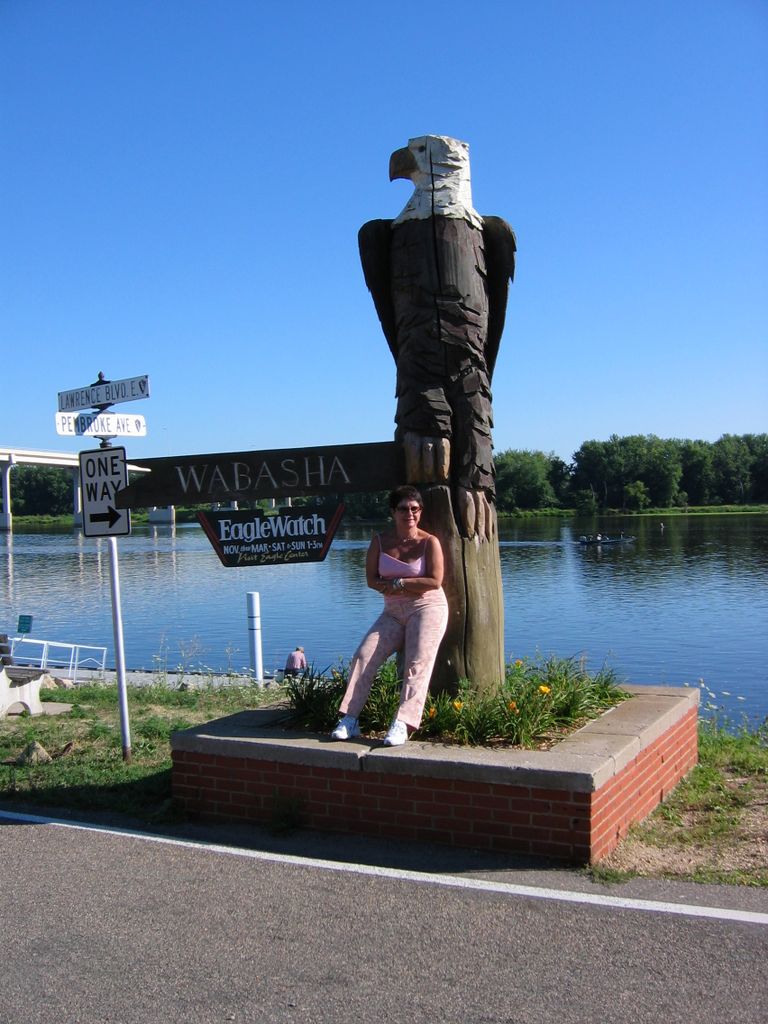 Norma at Wabasha Eagle Watch