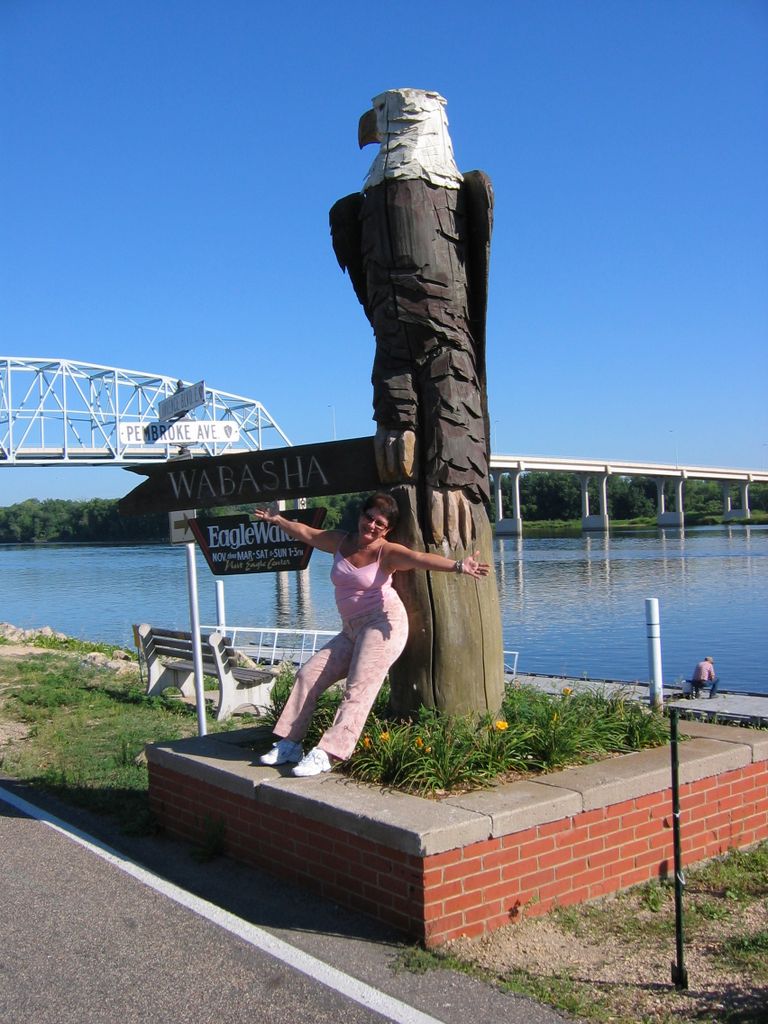 Bridge across the Missippi at Wabasha