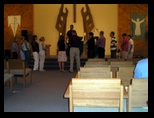The court at the rehearsal