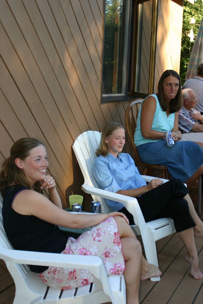 Julia on the porch