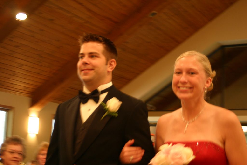 Ryan and his bridesmaid guest