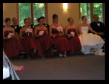 The Bridal Party for Justin and Julia's 2005 Wedding