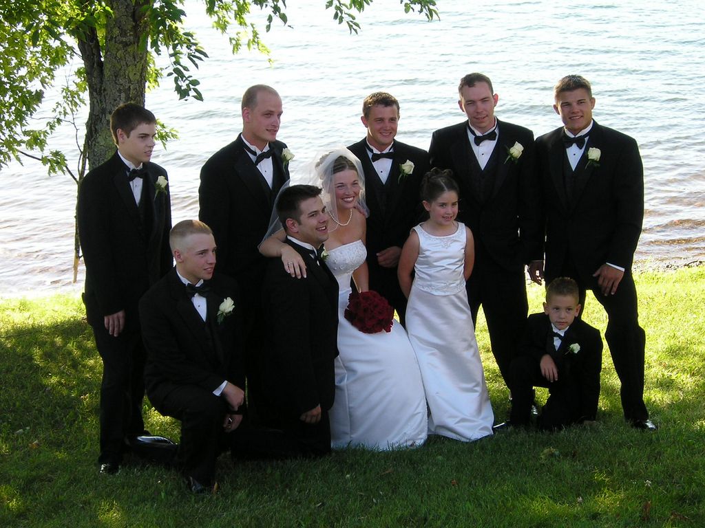 Julia's Brothers and Groomsmen