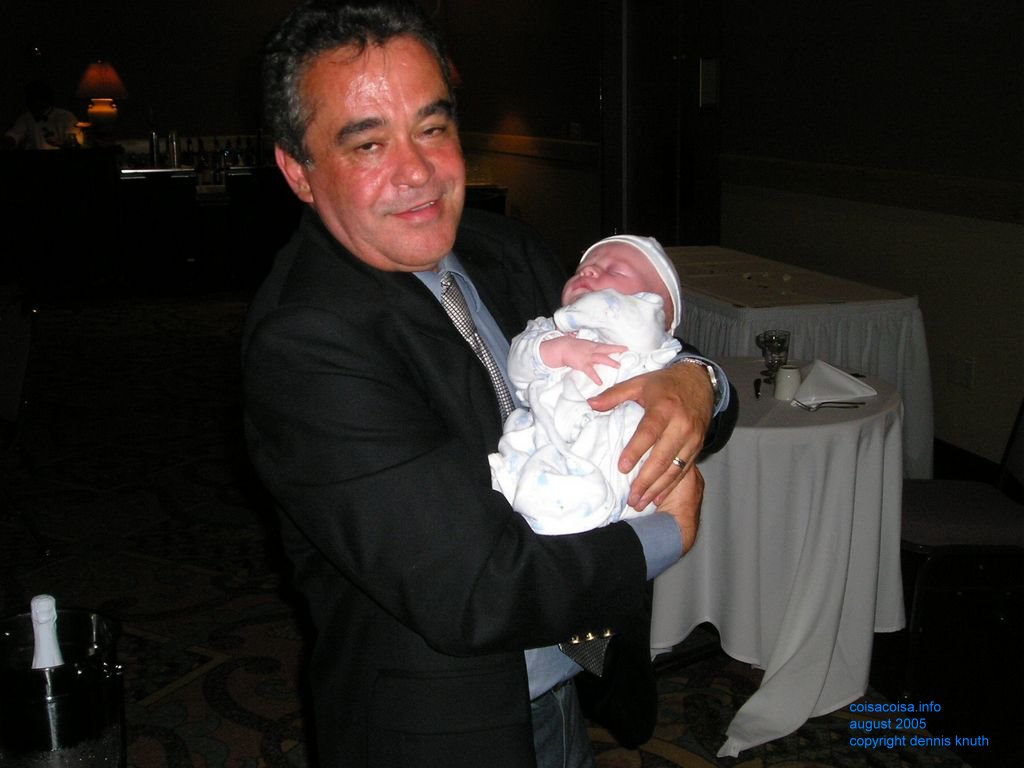 Helton and new born Jared