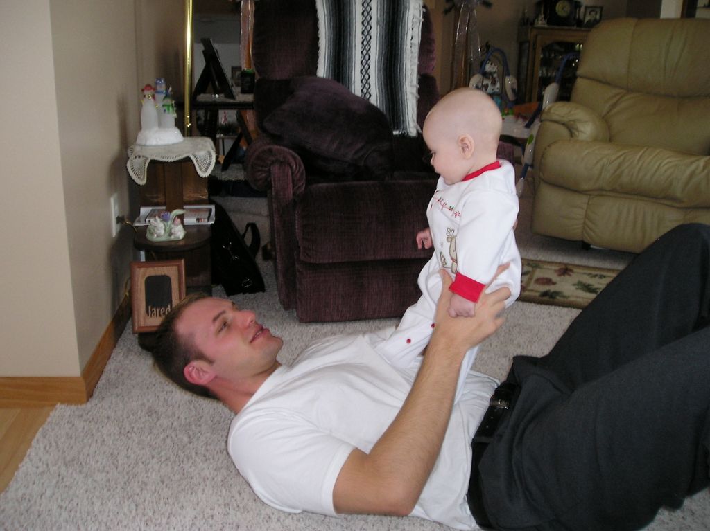 Uncle Justin with Jared