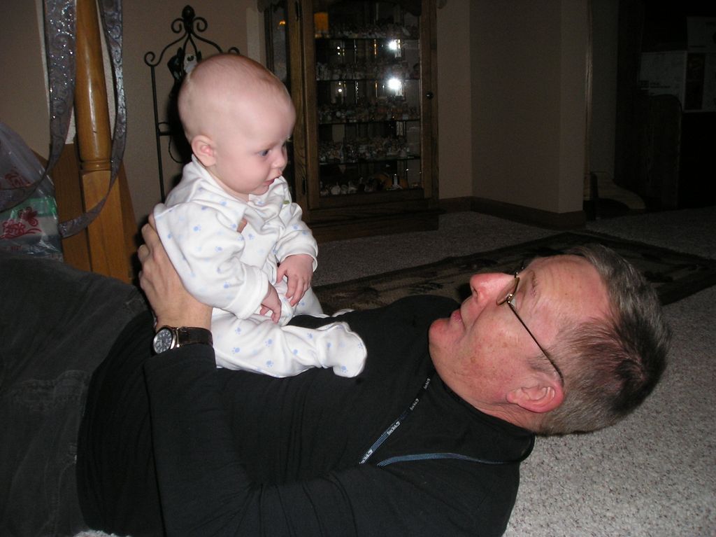 Uncle Dennis Knuth with Jared