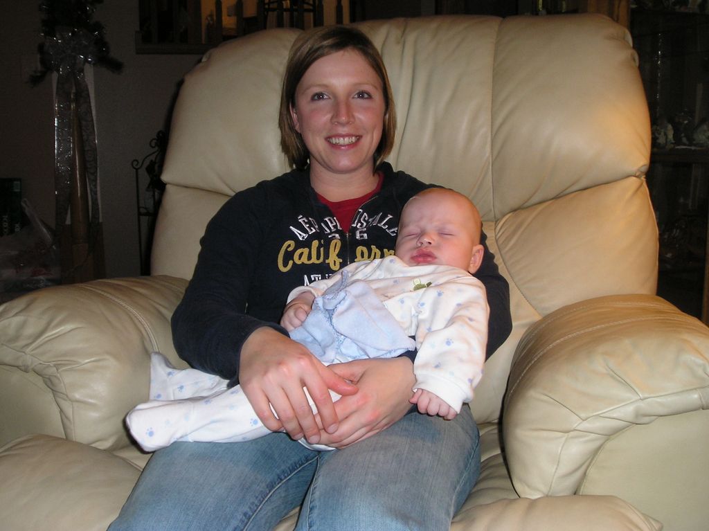 Aunt Kaydi with Baby Jared