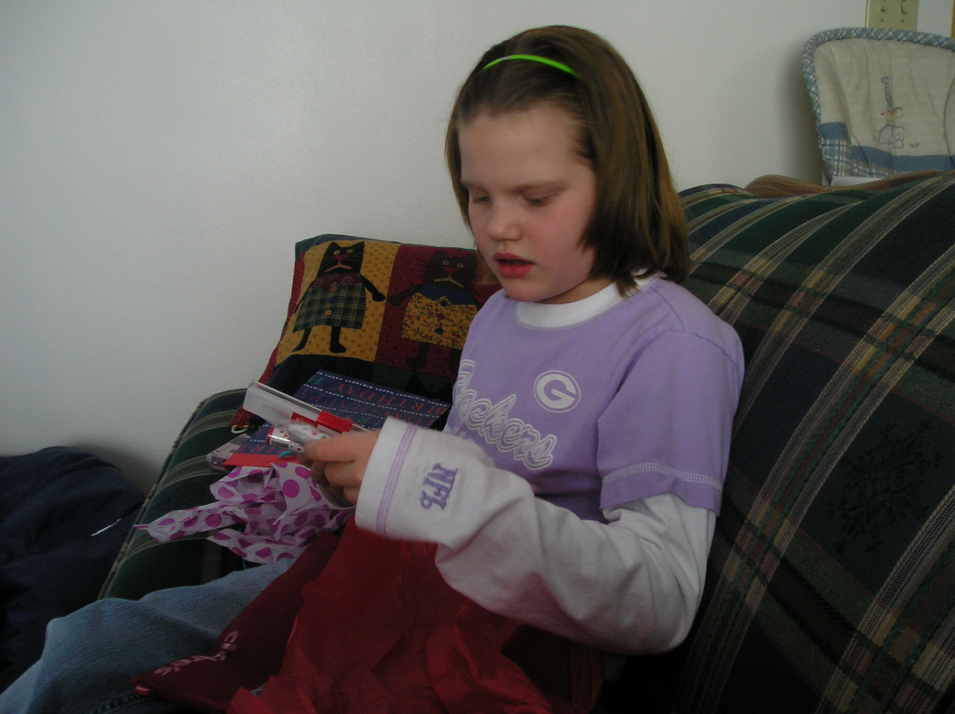 Kelsey Gets a Gift