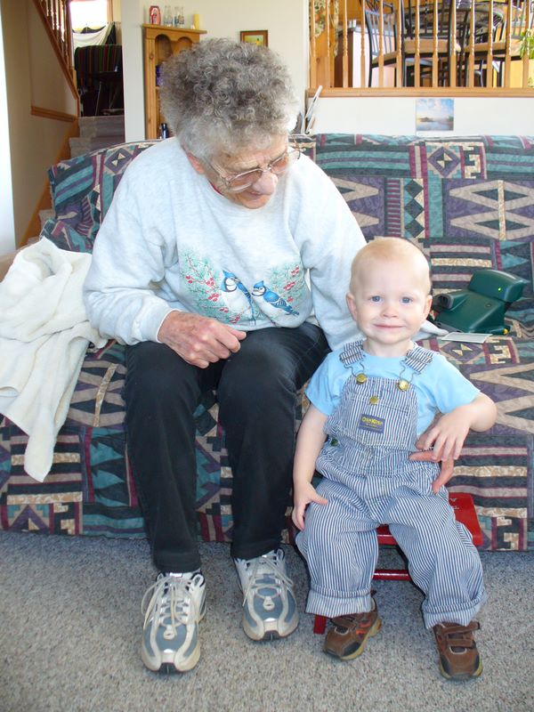 Gread Grandma Emogene and Jared