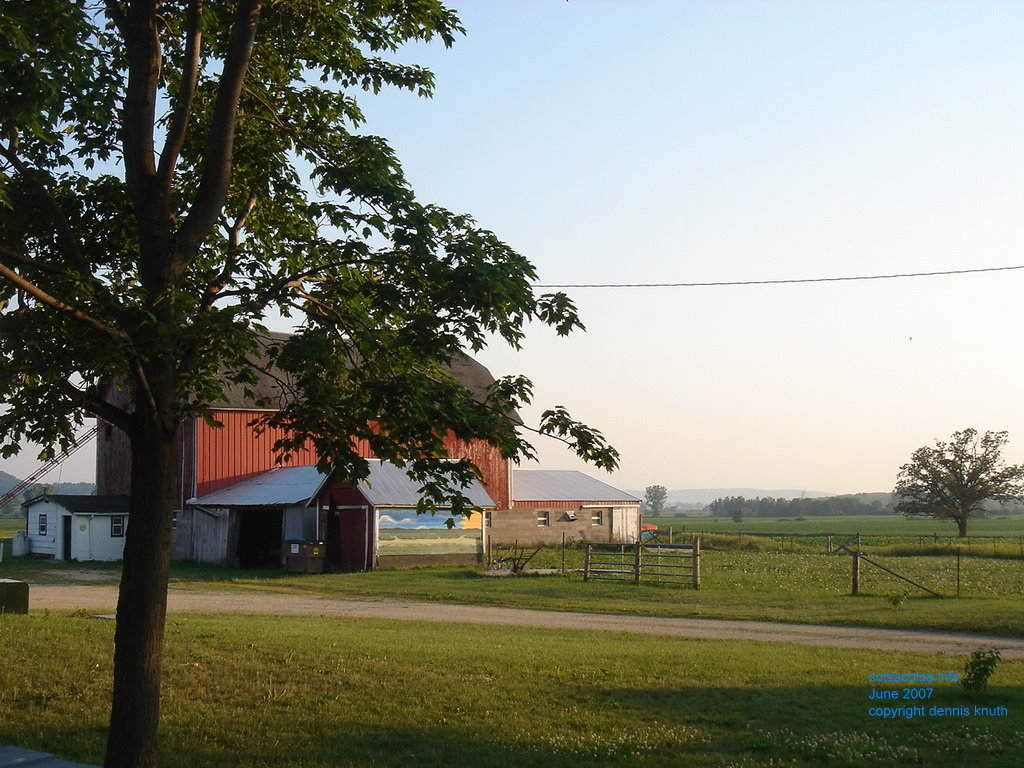 Hazy Wisconsin in the late afteroon