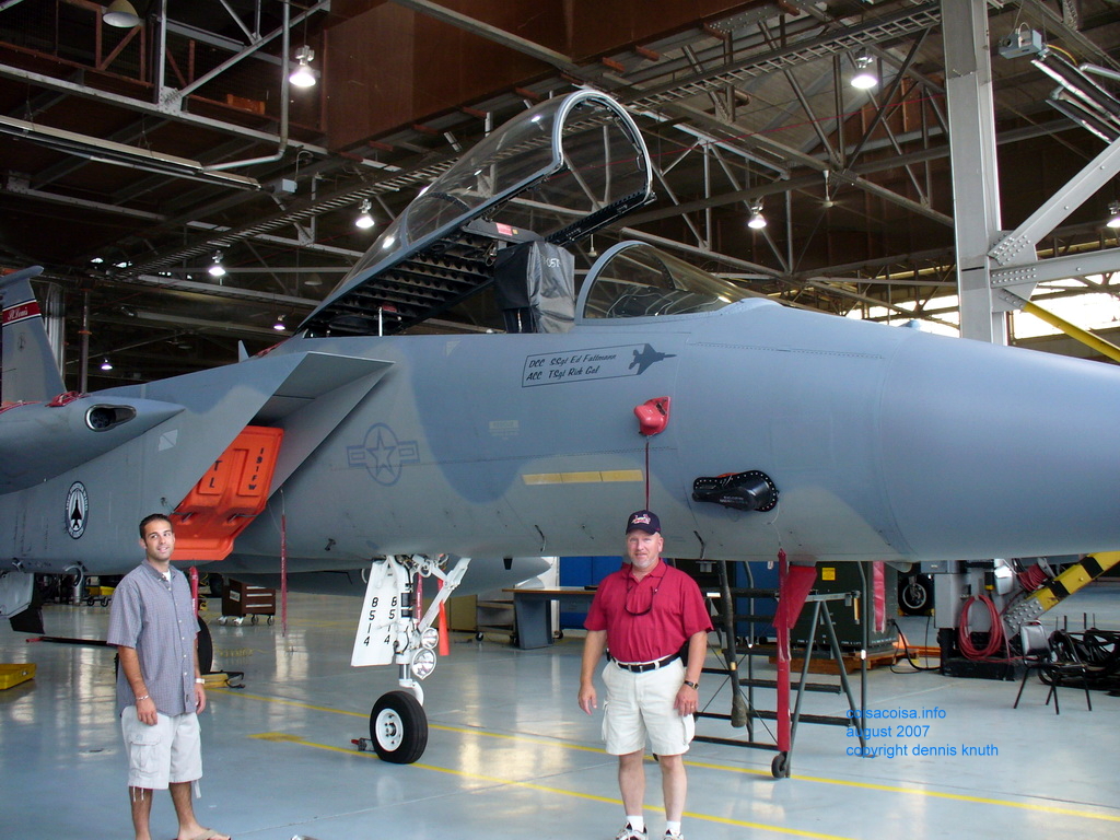 Gary sees the scale of Ed's Fighter