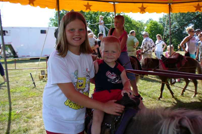 Kelsey and Jared at the Circus