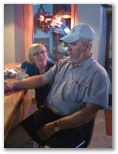 Gary and Kelli at the Bar