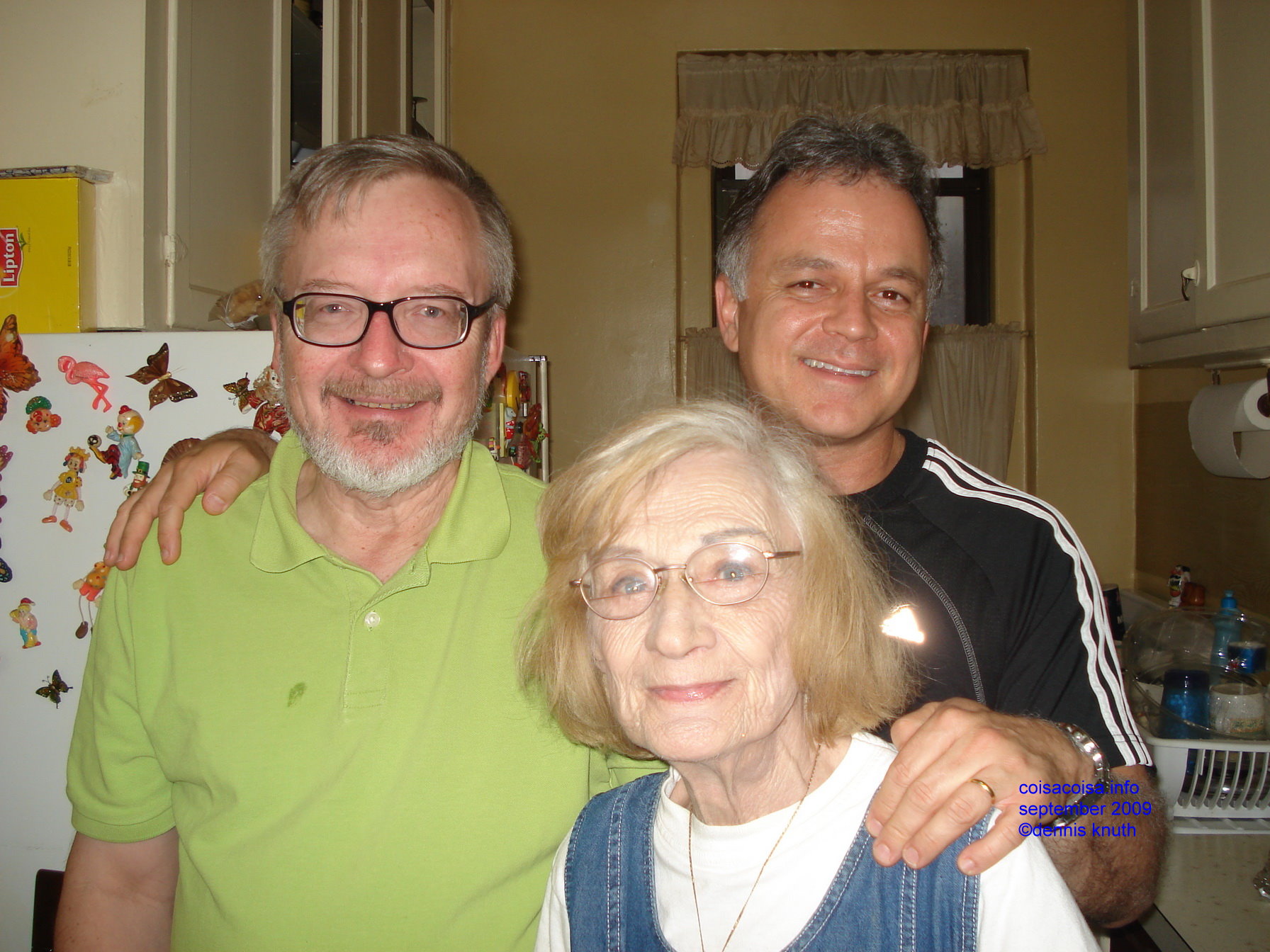 Dennis, Olga and Tarcisio in the Kitchen