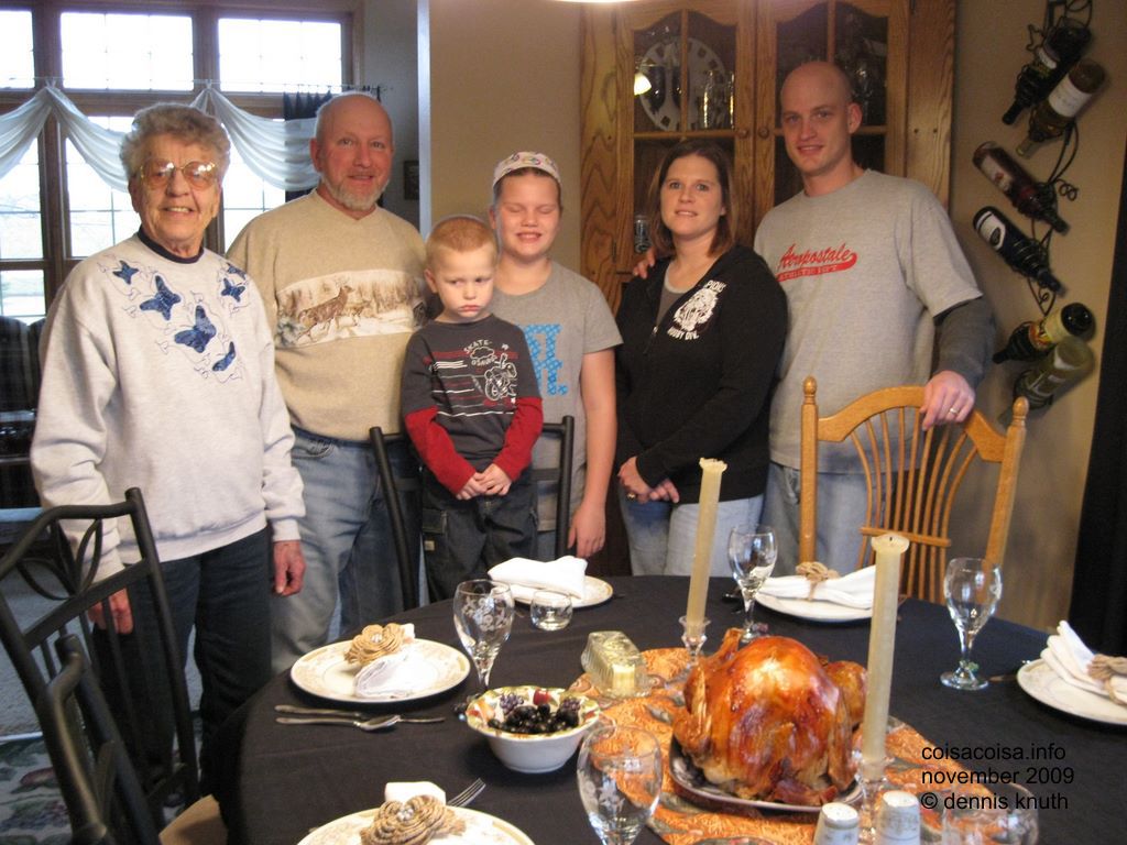 Closed eyes equal happy thanksgiving