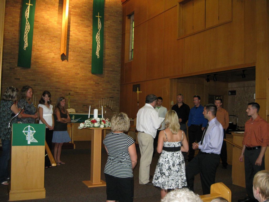 Rehearsing at the Alter