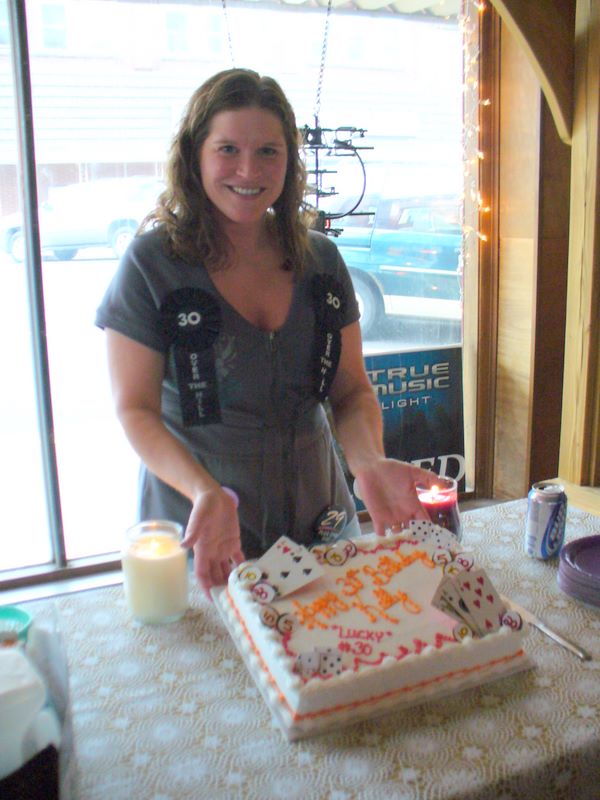 The 30th Birthday Cake and Kelly