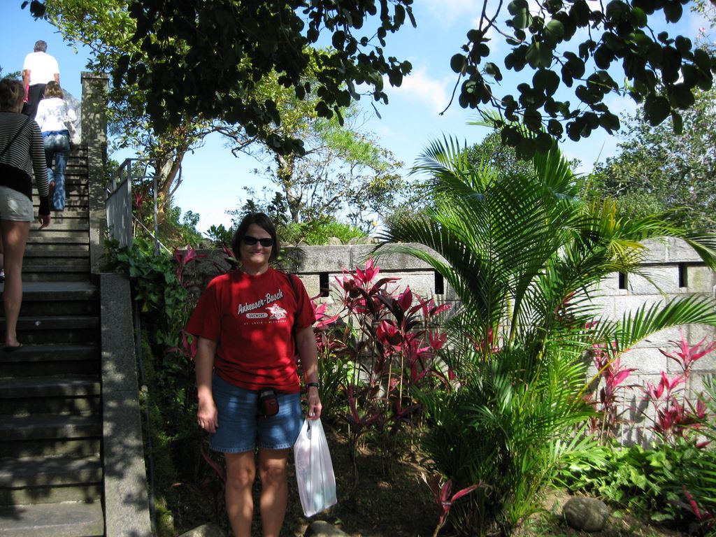 Sherri is all smiles in the park