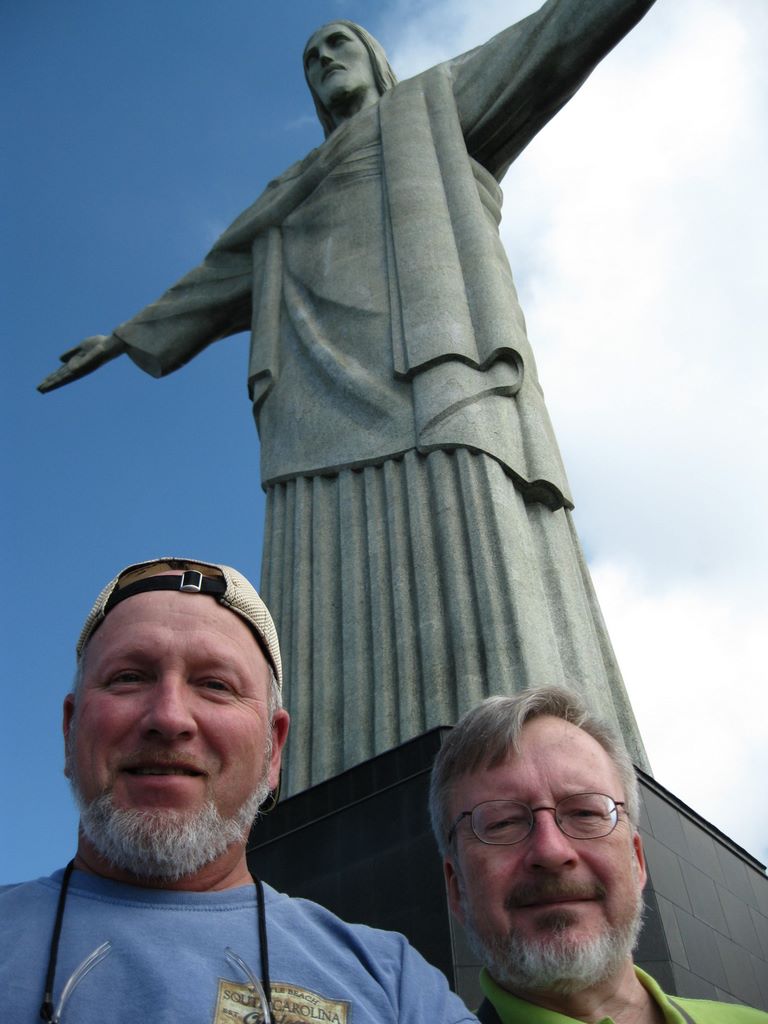 A tired Gary and Dennis