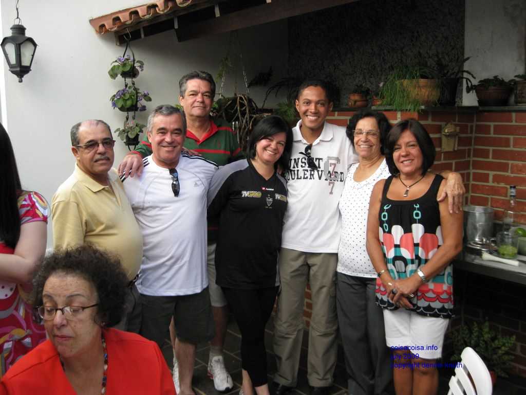 Vicentina with her children