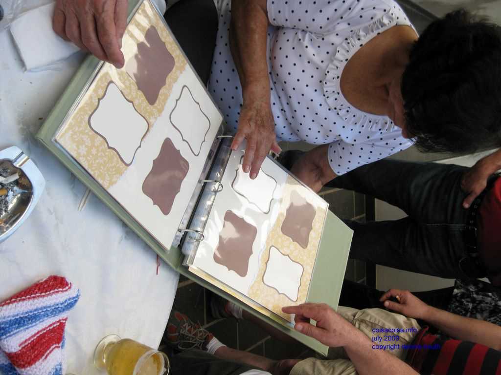 Sherri make an 80th Birthday Keepsake Album