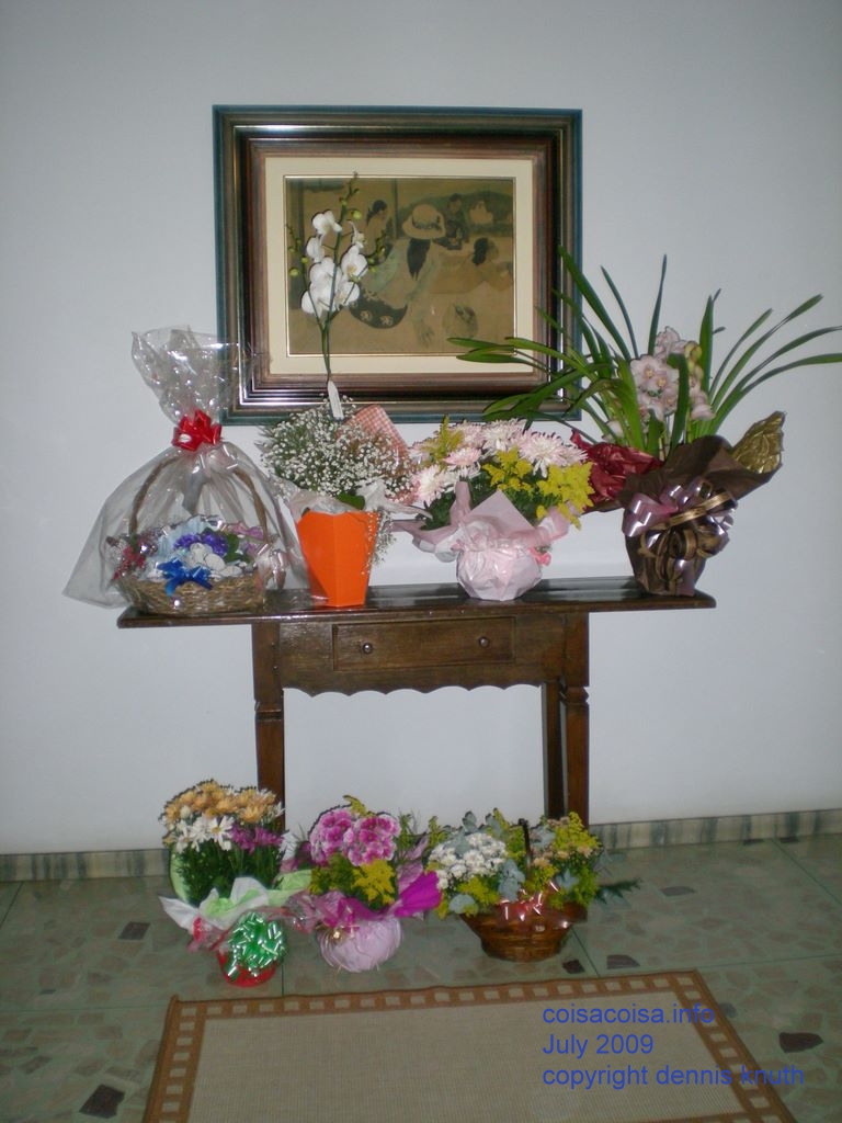 Birthday flowers  portrait