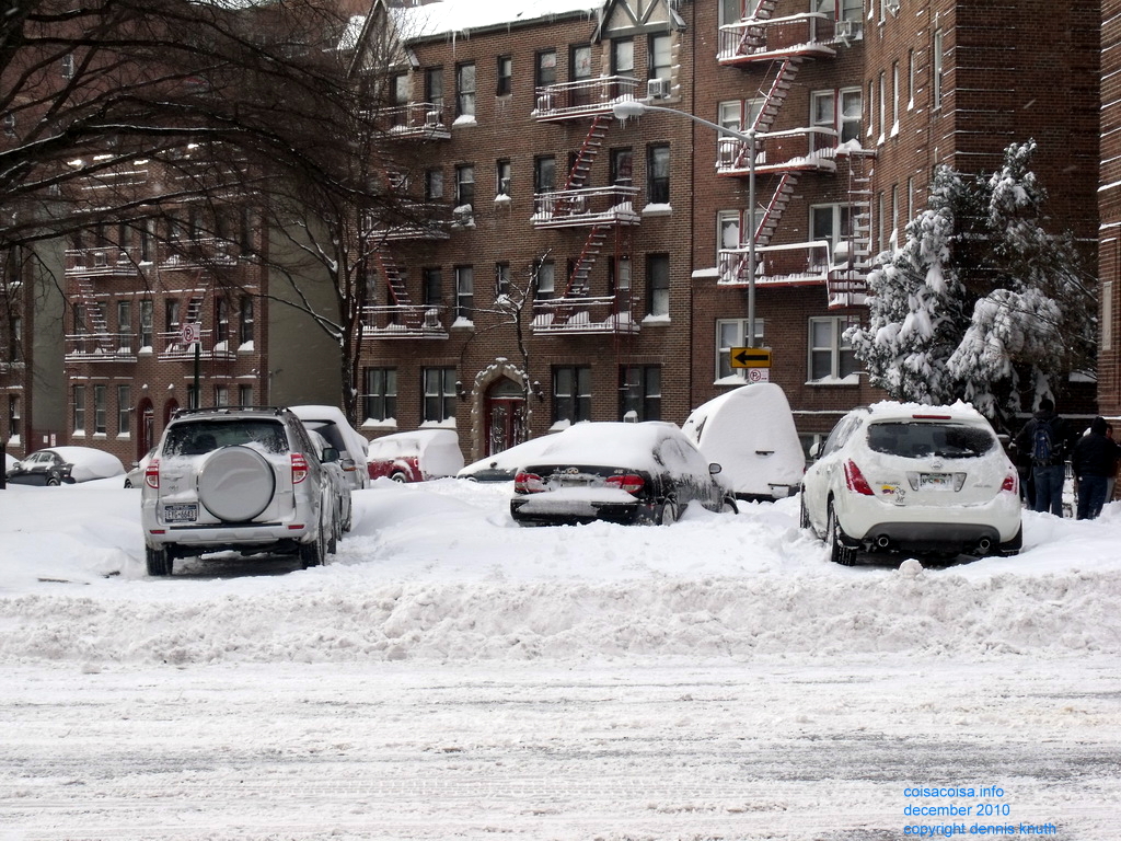 Stranded Car on 82nd Street in Elmhurst Queens