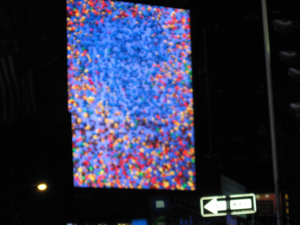 Colors on an Advertising sign