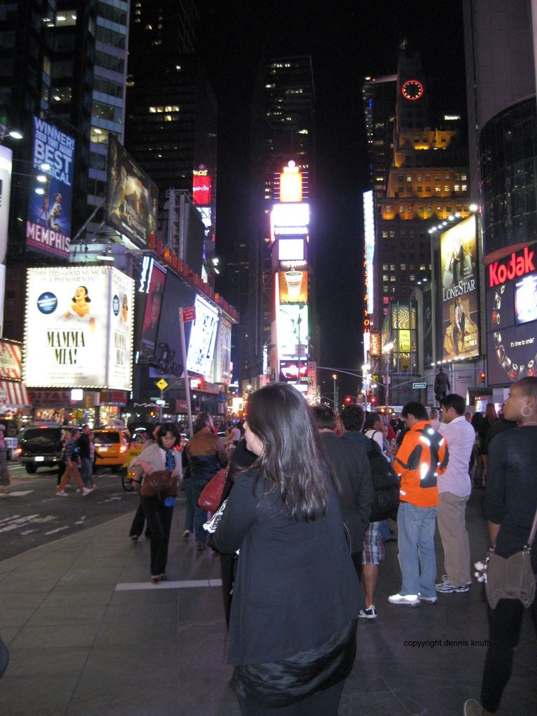 Time Square time for jersey boys