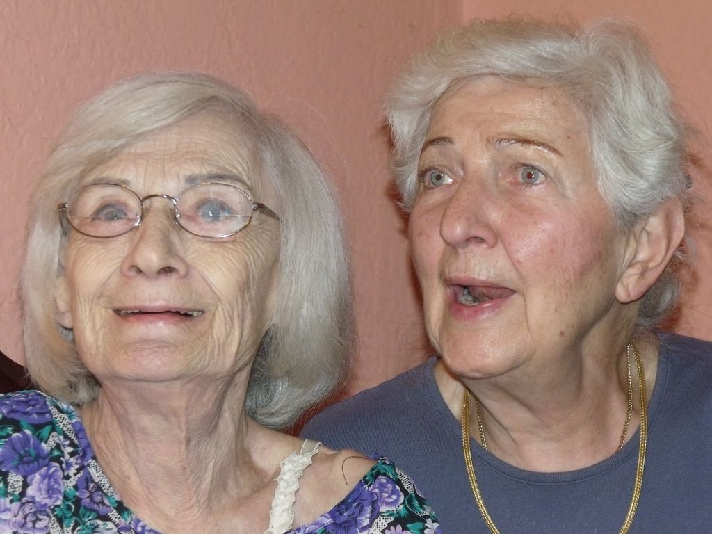 Stella and Olga on Olgas 90th