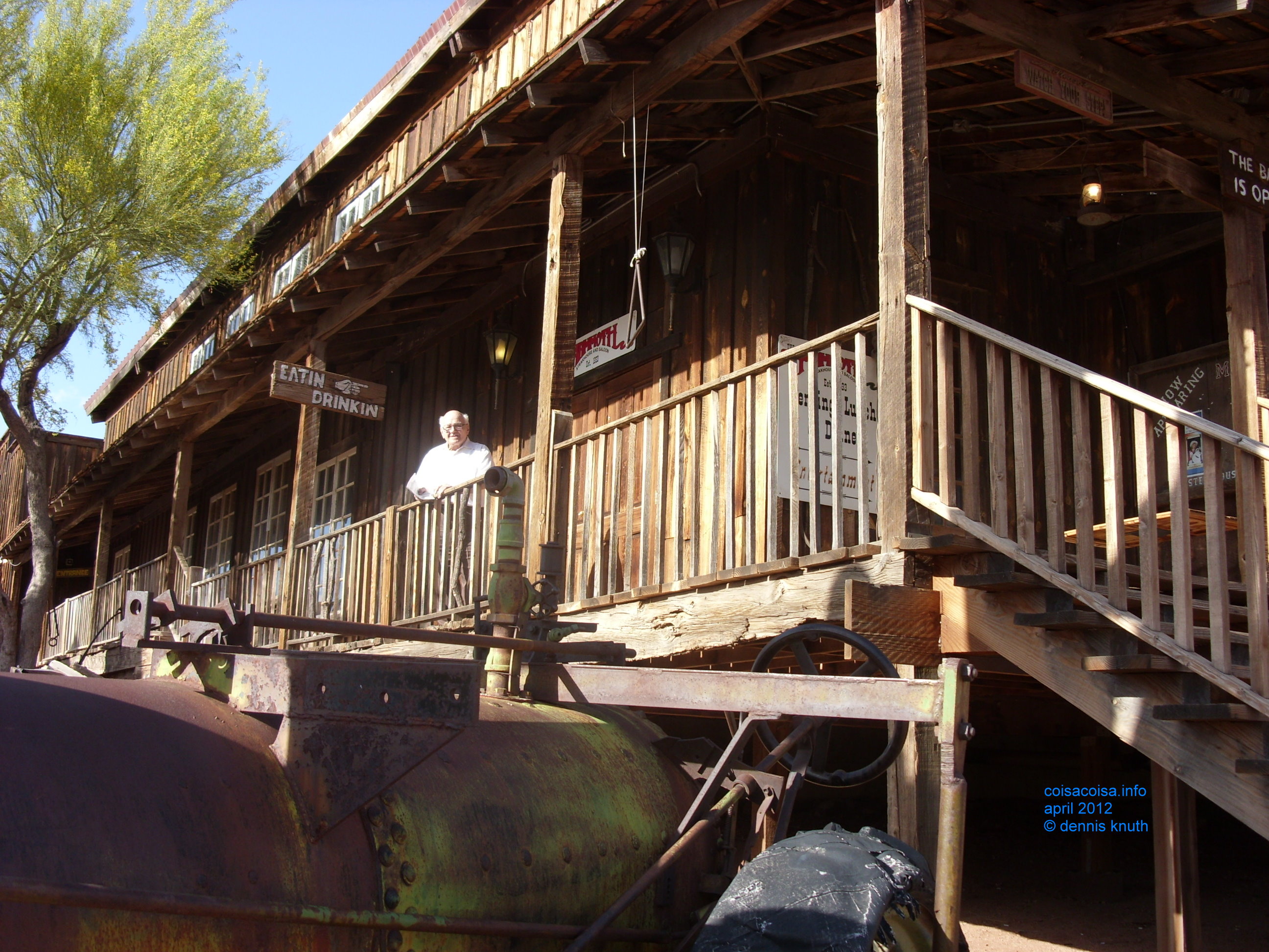 Oresty at the saloon