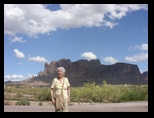 Superstition Mountains and Stella