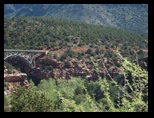 Bridge across Oak Creek Canyon