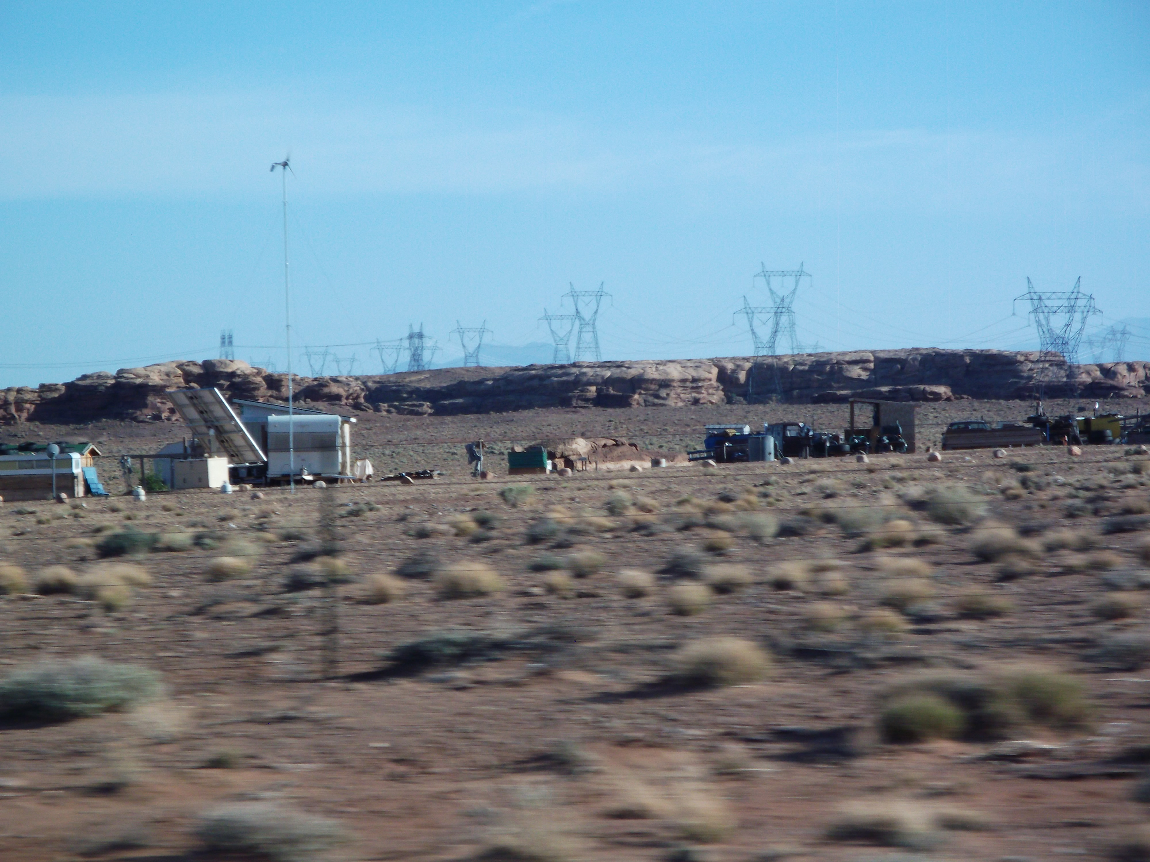 Whizzing on the Desert