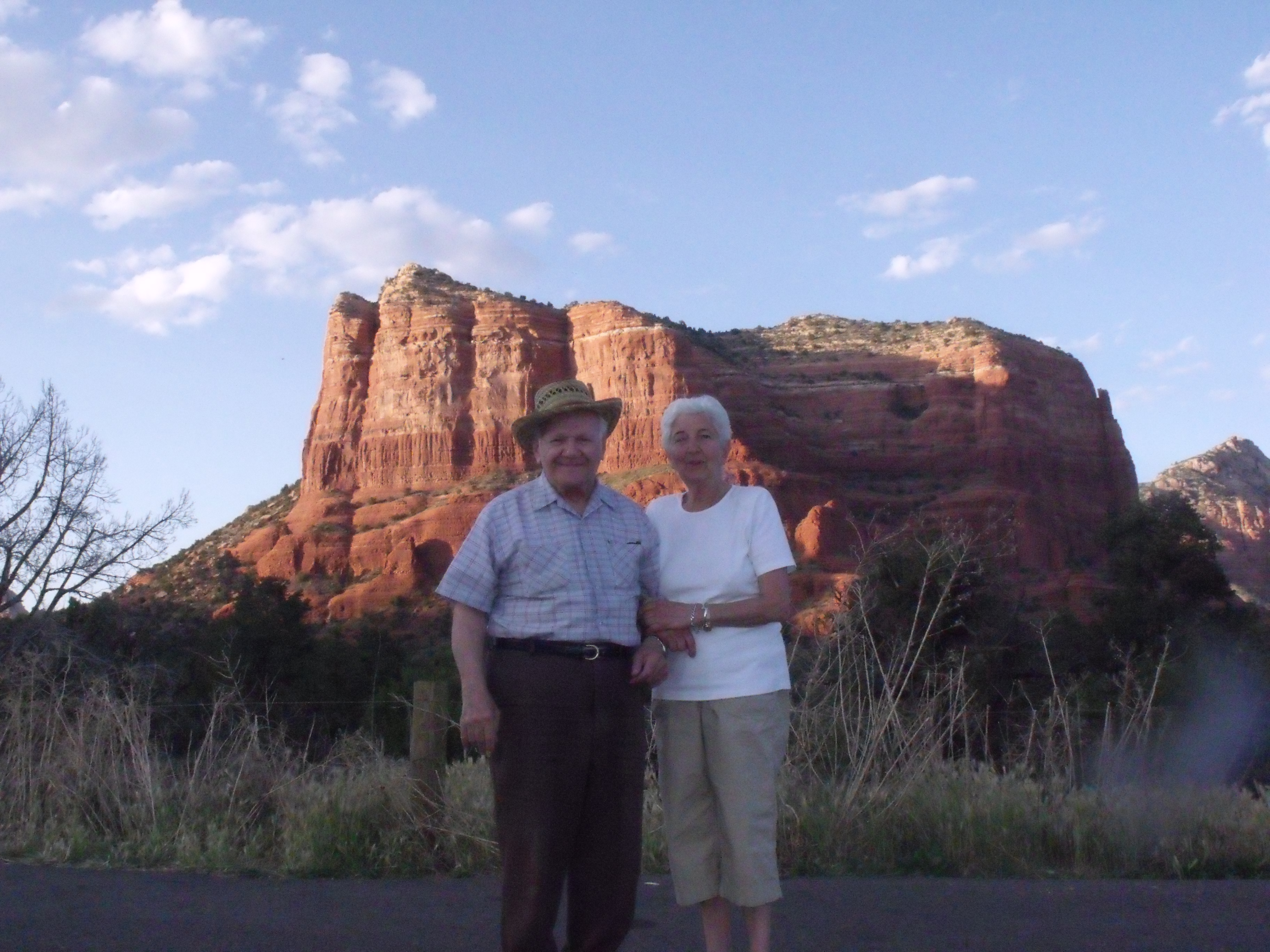 Sedona with Stella and Orestus