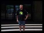 Dennis at the Roosevelt Lake Visitor Center