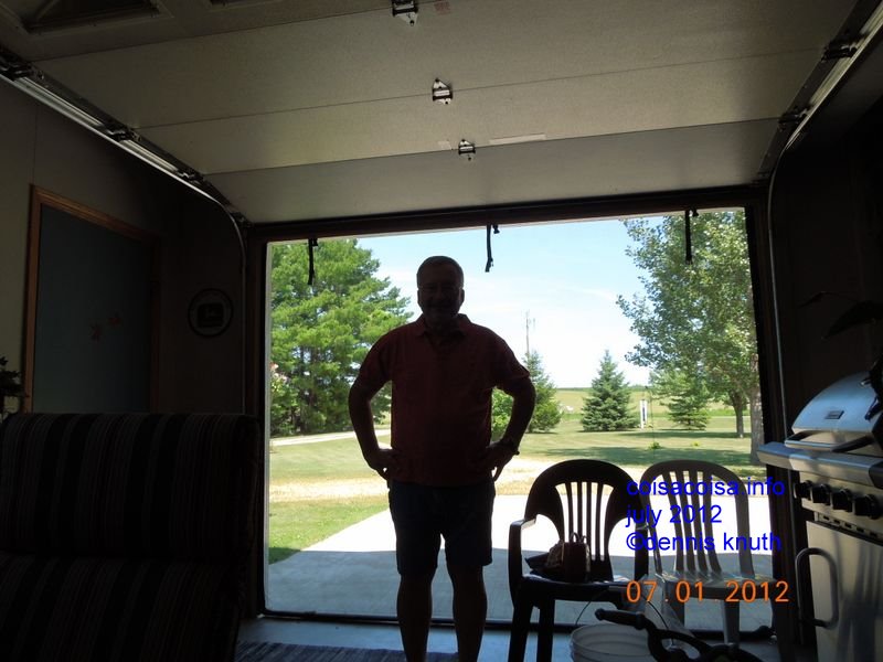 Dennis Knuth in the Garage