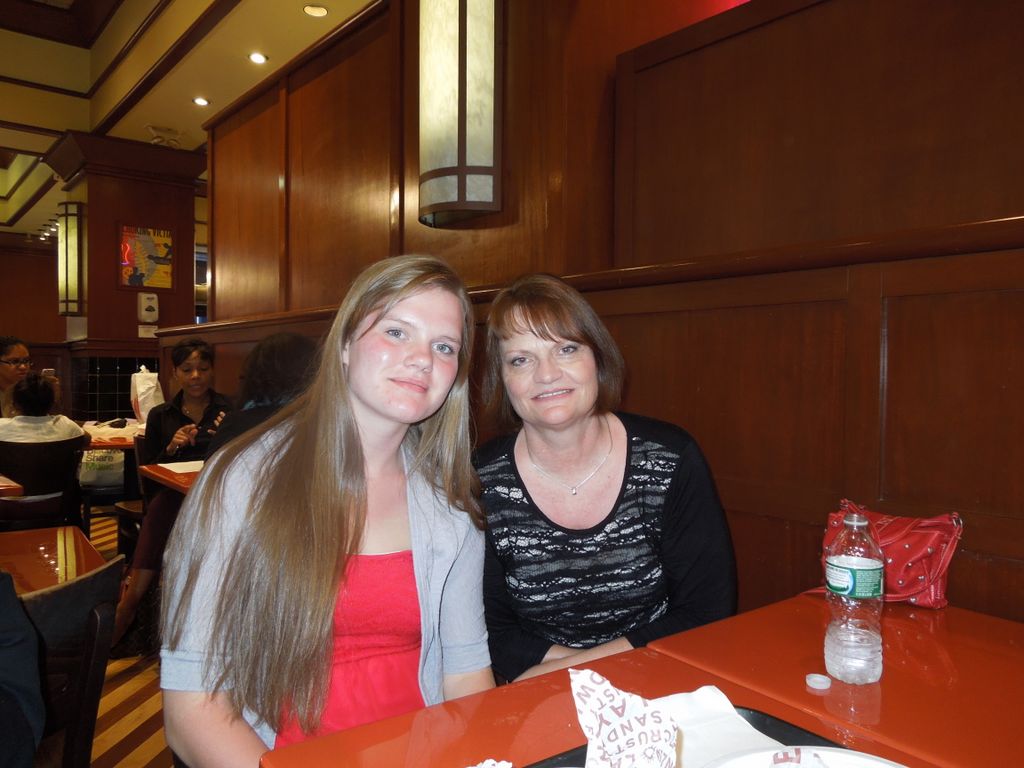 Sherri Saxe and Kelsey Bundy at the JJs Irish Pub