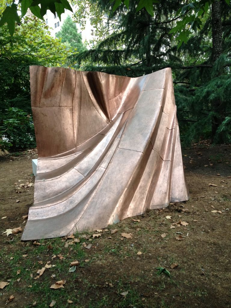 Lawn Sculpture in City Hall Park